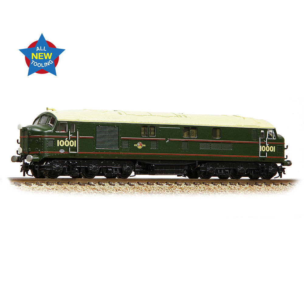372-917 - LMS 10001 BR Lined green late crest - Durham Trains of Stanley